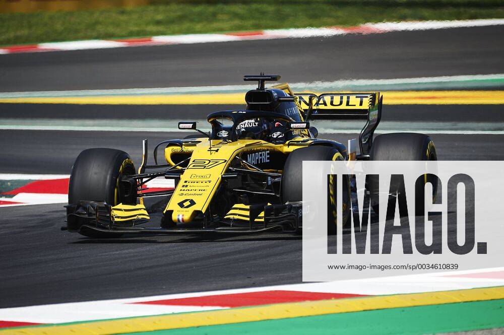 11th May, Circuit de Barcelona, Barcelona, Spain; Spanish Formula One Grand Prix, Friday free practice; Nico Hulkenberg of the Renault F1 Team rounds the bend ActionPlus12023428