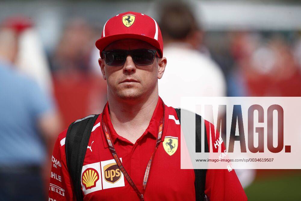 Barcelona, Catalonia, Spain - May 12th, 2018 - Circuit de Barcelona-Catalunya, Montmelo, Spain - Formula One Spanish GP 2018; Kimi Raikkonen of Team Scuderia Ferrari arrives to the paddock. Barcelona Formula One Spanish GP; .May 12th - ZUMAa178 20180512_zap_a178_007