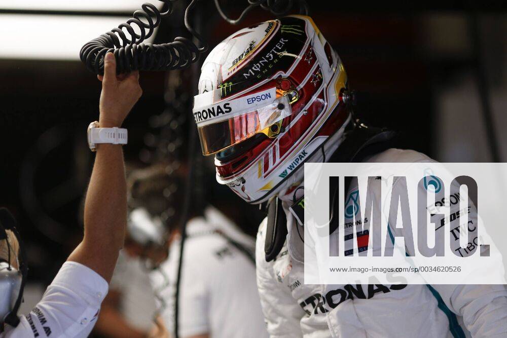 Barcelona, Catalonia, Spain - May 12th, 2018 - Circuit de Barcelona-Catalunya, Montmelo, Spain - Formula One Spanish GP 2018; Lewis Hamilton of Mercedes-AMG-Petronas Formula One Team during the FP3. Barcelona Formula One Spanish GP; .May 12th - ZUMAa178 20180512_zap_a178_018