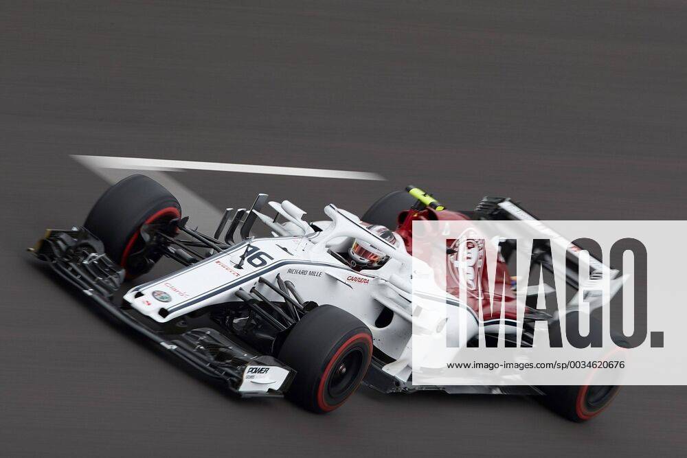 Monaco s F-1 driver Charles Leclerc, of Sauber team, takes part in the third free training session for F-1 Spain GP race at Circuito de Barcelona-Cataluna circuit in Montmelo, outside Barcelona, Spain, 12 May 2018. The race will be held on 13 May 2018. Third free training session for F-1 Spain GP race !ACHTUNG: NUR REDAKTIONELLE NUTZUNG!