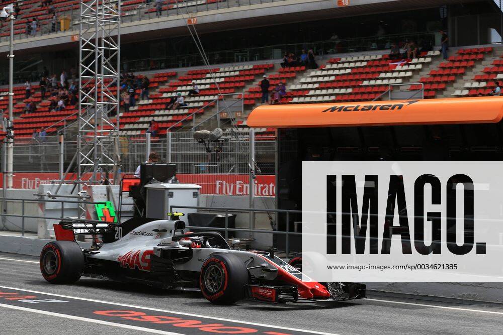 12th May, Circuit de Barcelona, Barcelona, Spain; Spanish Formula One Grand Prix, Saturday testing and qualifying; Haas F1, Romain Grosjean ActionPlus12023850