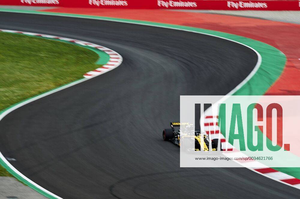 12th May, Circuit de Barcelona, Barcelona, Spain; Spanish Formula One Grand Prix, Saturday qualifying; Carlos Sainz of the Renault F1 Team in action during the Saturday practice session ActionPlus12023875