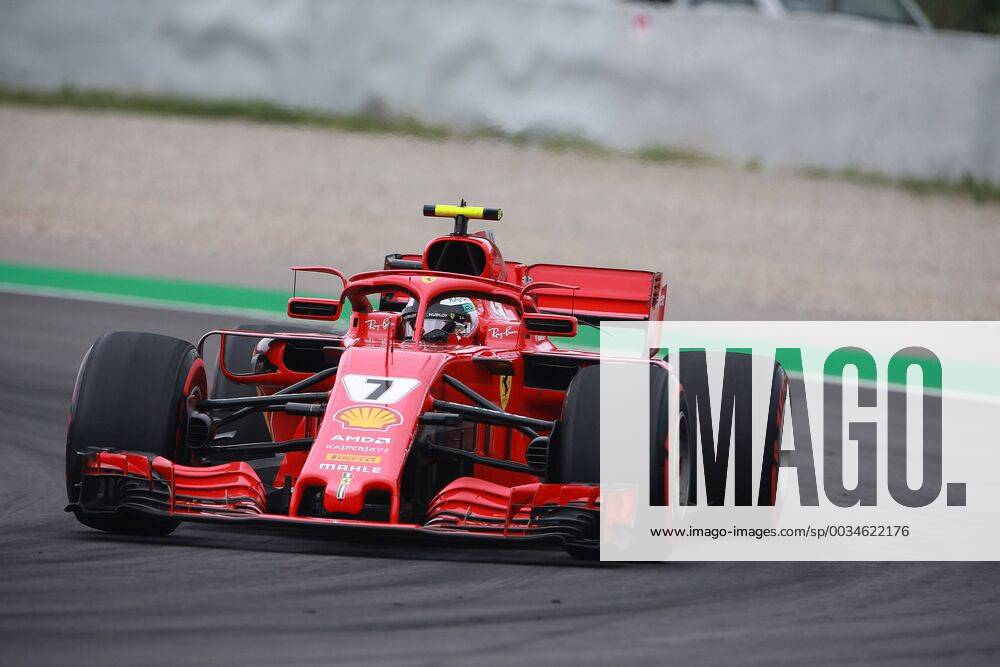 Photo4 LaPresse 12 05 2018 Barcelona, Spain Grand Prix Formula One Spain 2018 In the pic: Kimi Raikkonen (FIN) Scuderia Ferrari SF71H & xa9; Photo4 LaPresse 12 05 2018 Barcelona, Spain Sport Grand Prix Formula One Spain 2018 In the pic: Kimi Raikkonen (FIN) Scuderia Ferrari SF71H