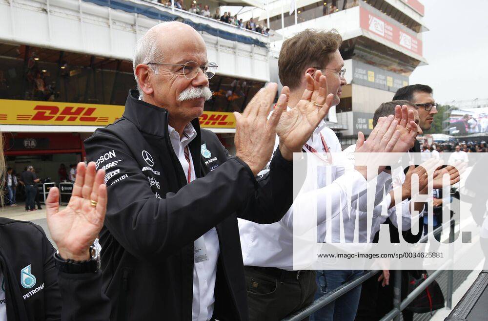 Motorsports: FIA Formula One World Championship WM Weltmeisterschaft 2018, Grand Prix of Spain, Dr. Dieter Zetsche, Ola Kaellenius Barcelona Spain