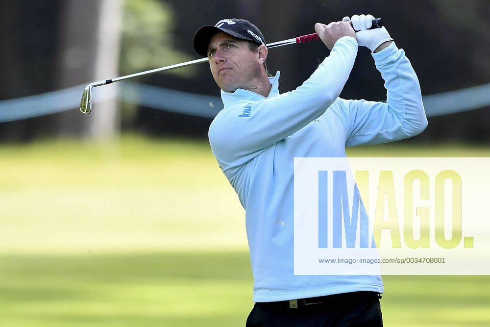 Belgian Nicolas Colsaerts pictured in action during the first round (out of four) of the Belgian Knockout golf tournament in Schilde, part of the European Tour, Thursday 17 May 2018. DIRKxWAEM x05347558x