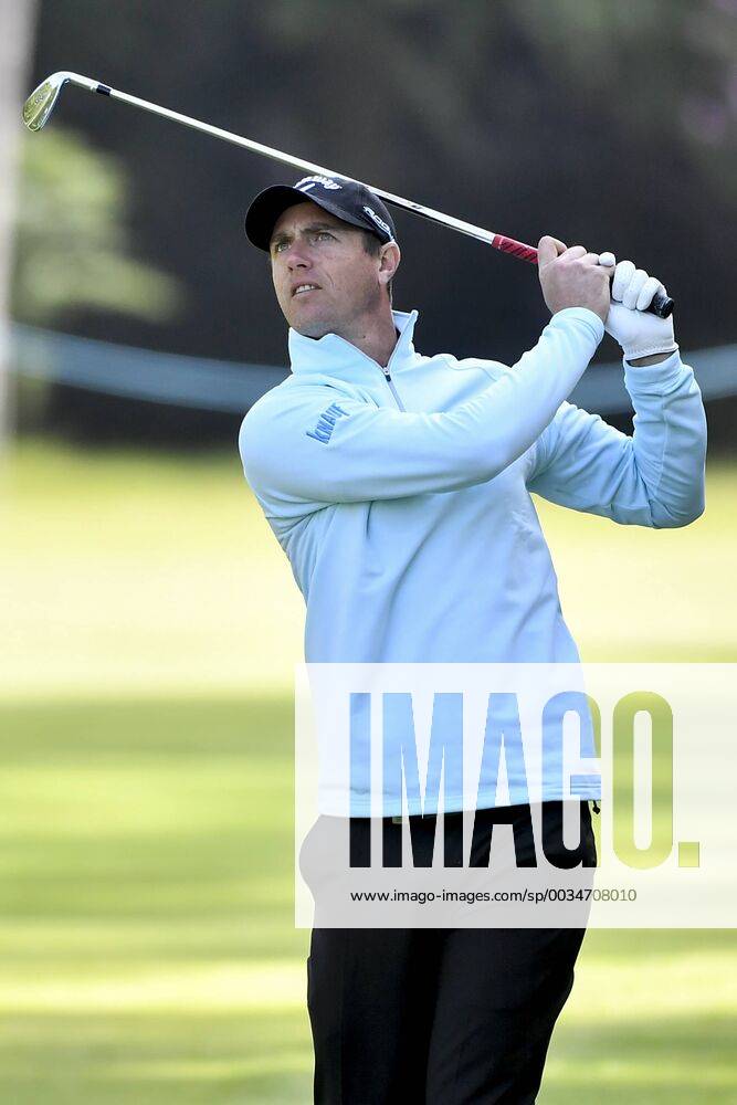 Belgian Nicolas Colsaerts pictured in action during the first round (out of four) of the Belgian Knockout golf tournament in Schilde, part of the European Tour, Thursday 17 May 2018. DIRKxWAEM x05347557x