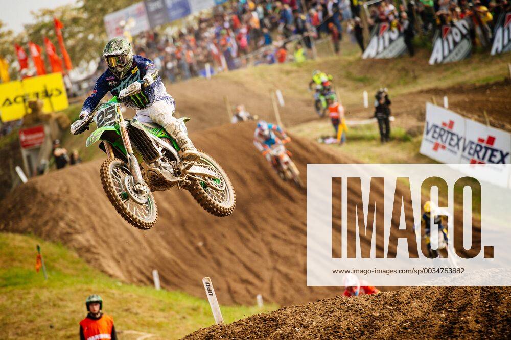 Teutschenthal 190518 Motocross World Championship The Grand Prix of Germany Pictured Clement Desalle Belgium Kawasaki in the MX1