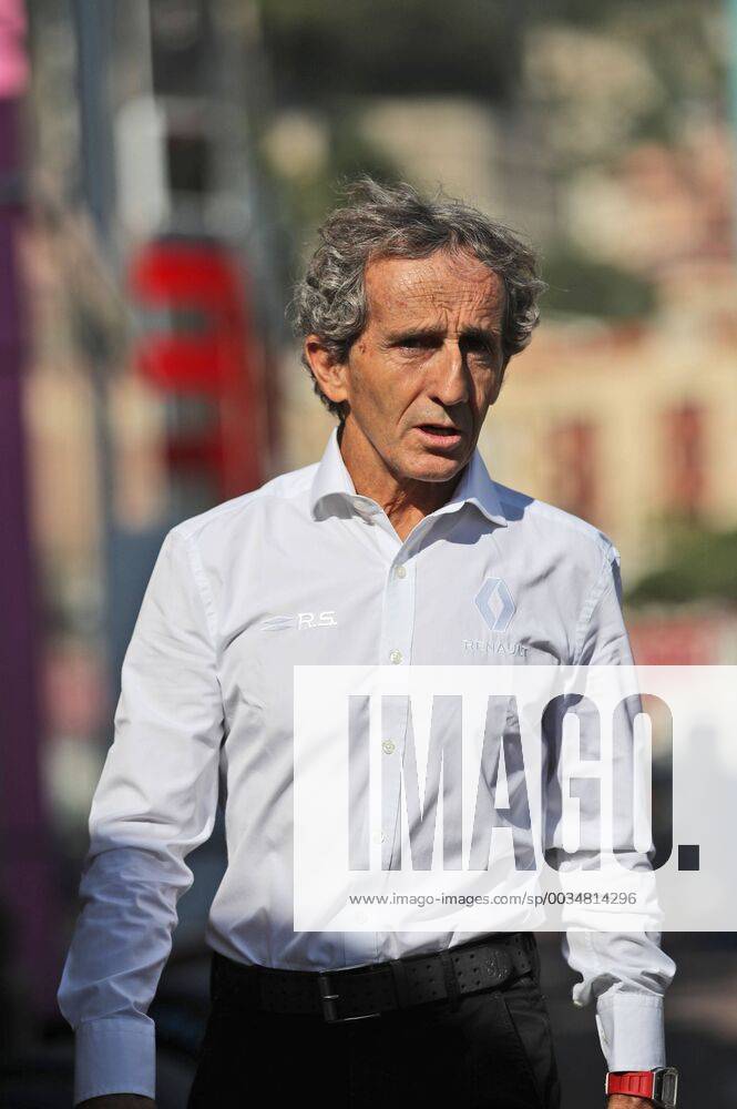 Alain Prost Grand Prix of Monaco 2018 Race Motorsport Formula 1 24 05 2018 Grand Prix of Monaco 2018 Race Motorsport Formula 1 24 05 2018 Monte Carlo