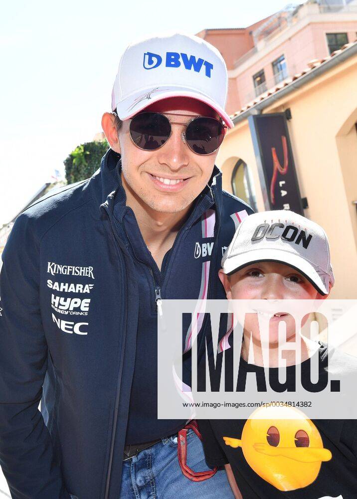 Esteban Ocon Sahara Force India F1 Formula 1 GP Monaco 24 05 2018 Photo mspb Jean Pentin Esteban Ocon formula 1 GP Monaco 2018