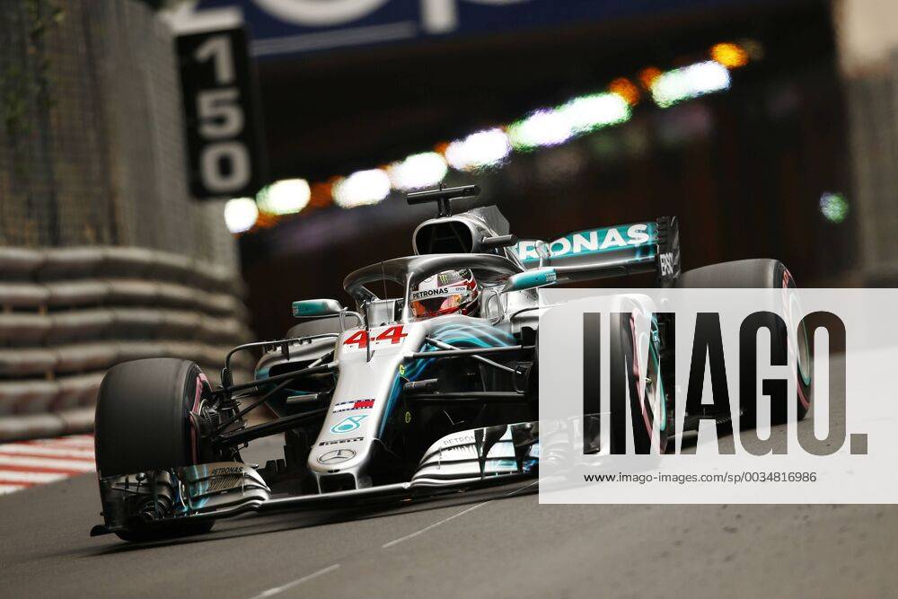 Motorsports: FIA Formula One World Championship WM Weltmeisterschaft 2018, Grand Prix of Monaco, 44 Lewis Hamilton (GBR, Mercedes AMG Petronas Motorsport), Monte Carlo Monaco