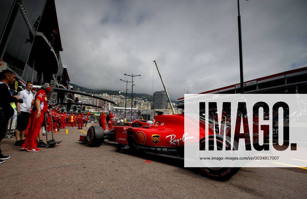 Motorsports: FIA Formula One World Championship WM Weltmeisterschaft 2018, Grand Prix of Monaco, 5 Sebastian Vettel (GER, Scuderia Ferrari), Monte Carlo Monaco