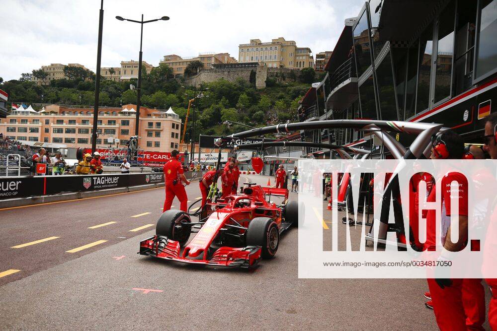 Motorsports: FIA Formula One World Championship WM Weltmeisterschaft 2018, Grand Prix of Monaco, 5 Sebastian Vettel (GER, Scuderia Ferrari), Monte Carlo Monaco
