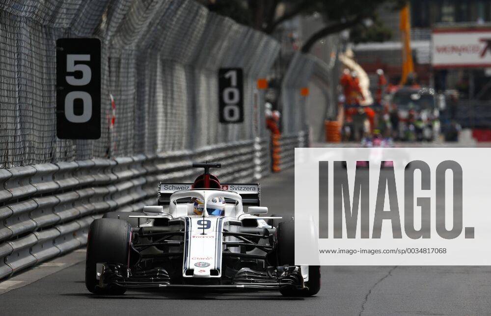 Motorsports: FIA Formula One World Championship WM Weltmeisterschaft 2018, Grand Prix of Monaco, 9 Marcus Ericsson (SWE, Alfa Romeo Sauber F1 Team), Monte Carlo Monaco