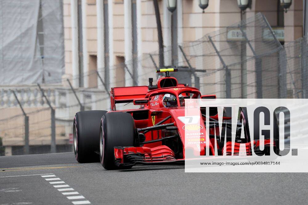 Photo4 LaPresse 24 05 2018 Monte Carlo, Monaco Grand Prix Formula One Monaco 2018 In the pic: Kimi Raikkonen (FIN) Scuderia Ferrari SF71H & xa9; Photo4 LaPresse 24 05 2018 Monte Carlo, Monaco Sport Grand Prix Formula One Monaco 2018 In the pic: Kimi Raikkonen (FIN) Scuderia Ferrari SF71H