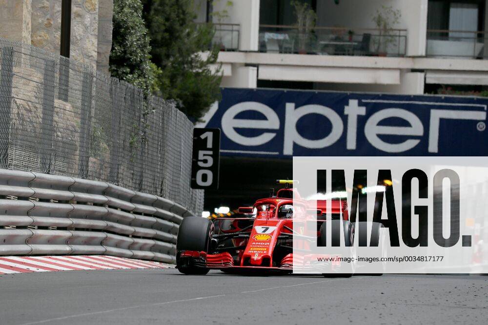 Photo4 LaPresse 24 05 2018 Monte Carlo, Monaco Grand Prix Formula One Monaco 2018 In the pic: Kimi Raikkonen (FIN) Scuderia Ferrari SF71H & xa9; Photo4 LaPresse 24 05 2018 Monte Carlo, Monaco Sport Grand Prix Formula One Monaco 2018 In the pic: Kimi Raikkonen (FIN) Scuderia Ferrari SF71H