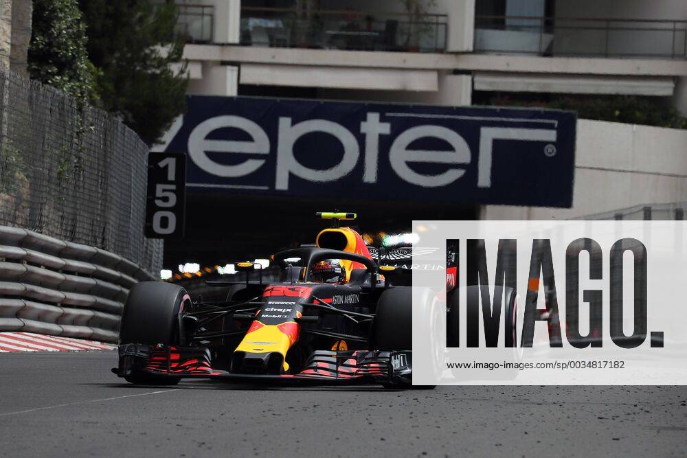 Photo4 LaPresse 24 05 2018 Monte Carlo, Monaco Grand Prix Formula One Monaco 2018 In the pic: Max Verstappen (NED) Red Bull Racing RB14 & xa9; Photo4 LaPresse 24 05 2018 Monte Carlo, Monaco Sport Grand Prix Formula One Monaco 2018 In the pic: Max Verstappen (NED) Red Bull Racing RB14