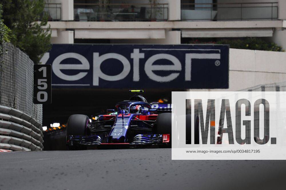 Photo4 LaPresse 24 05 2018 Monte Carlo, Monaco Grand Prix Formula One Monaco 2018 In the pic: Pierre Gasly (FRA) Scuderia Toro Rosso STR13 & xa9; Photo4 LaPresse 24 05 2018 Monte Carlo, Monaco Sport Grand Prix Formula One Monaco 2018 In the pic: Pierre Gasly (FRA) Scuderia Toro Rosso STR13