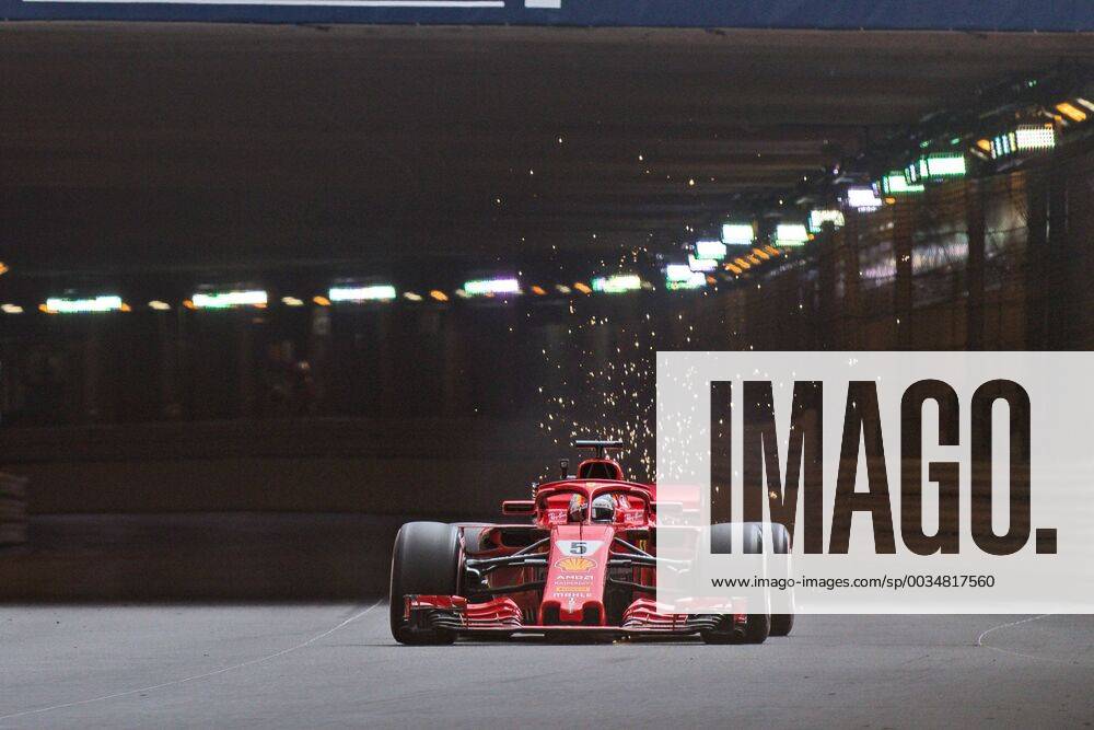 Sebastian Vettel Ferrari Grand Prix of Monaco 2018 Race Motorsport Formula 1 24 05 2018 Grand Prix of Monaco 2018 Race Motorsport Formula 1 24 05 2018 Monte Carlo