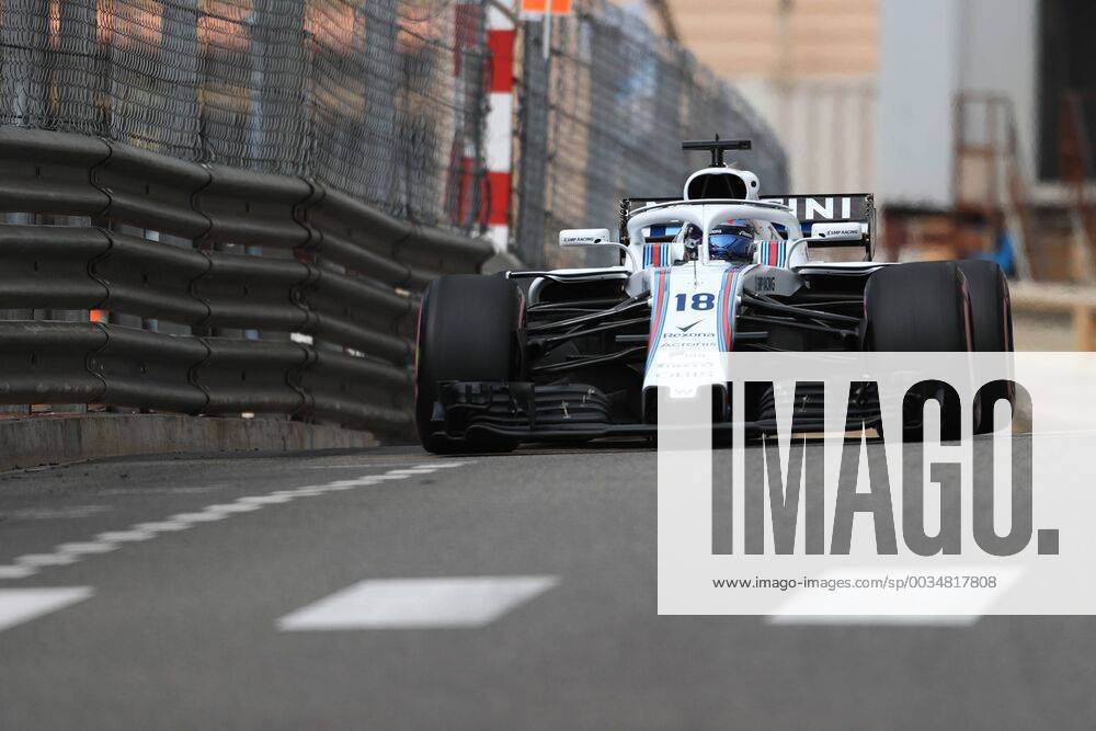24th May 2018, Circuit de Monaco, Monaco, Monte Carlo; Monaco Formula 1 Grand Prix, Thursday practice sessions and press conference PK Pressekonferenz Williams Martini Racing; Lance Stroll ActionPlus12028343 Octane