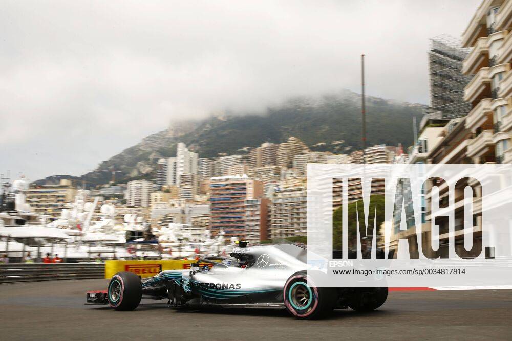 Motorsports: FIA Formula One World Championship WM Weltmeisterschaft 2018, Grand Prix of Monaco, 77 Valtteri Bottas (FIN, Mercedes AMG Petronas Motorsport), Monte Carlo Monaco