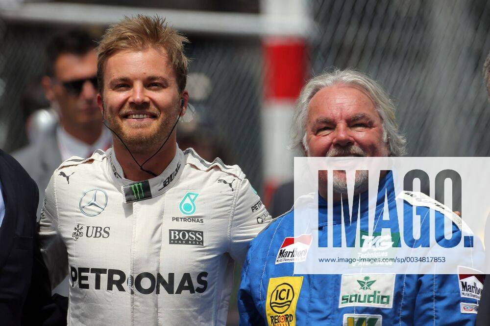 Photo4 LaPresse 24 05 2018 Monte Carlo, Monaco Grand Prix Formula One Monaco 2018 In the pic: Keke Rosberg (FIN) Williams FW07C Nico Rosberg (GER) Mercedes W07 & xa9; Photo4 LaPresse 24 05 2018 Monte Carlo, Monaco Sport Grand Prix Formula One Monaco 2018 In the pic: Keke Rosberg (FIN) Williams FW07C Nico Rosberg (GER) Mercedes W07