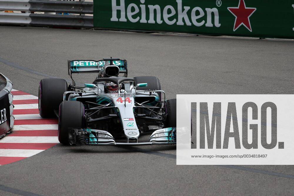 Photo4 LaPresse 24 05 2018 Monte Carlo, Monaco Grand Prix Formula One Monaco 2018 In the pic: Lewis Hamilton (GBR) Mercedes AMG F1 W09 & xa9; Photo4 LaPresse 24 05 2018 Monte Carlo, Monaco Sport Grand Prix Formula One Monaco 2018 In the pic: Lewis Hamilton (GBR) Mercedes AMG F1 W09