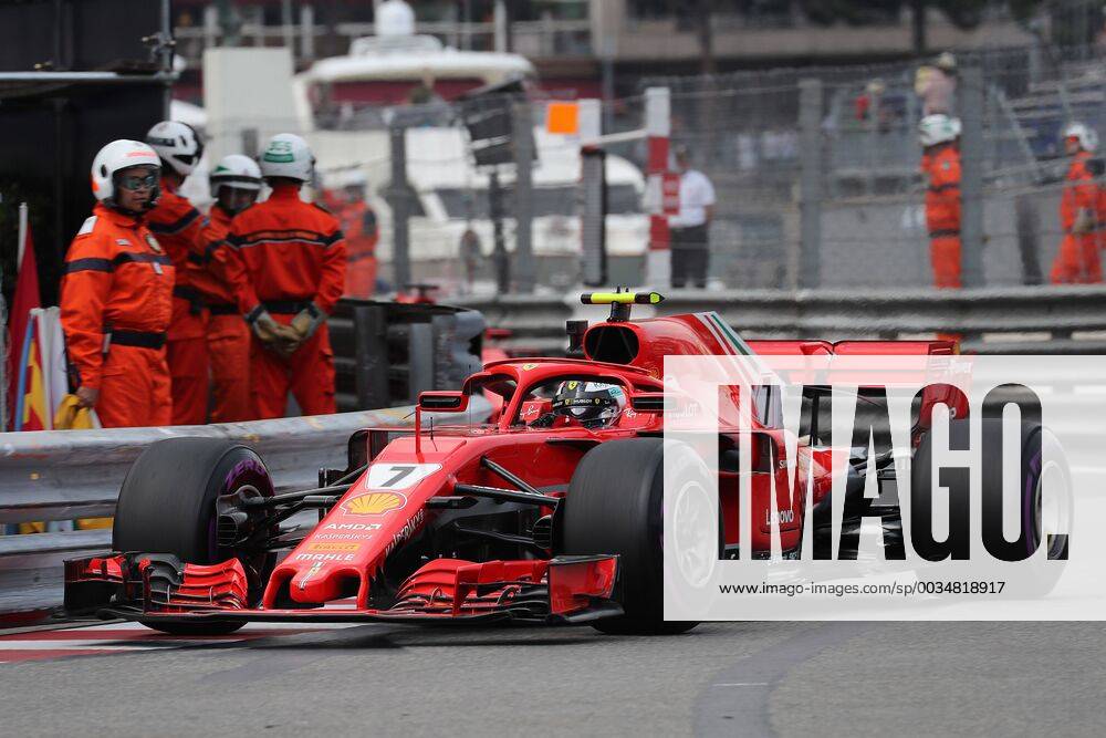 Photo4 LaPresse 24 05 2018 Monte Carlo, Monaco Grand Prix Formula One Monaco 2018 In the pic: Kimi Raikkonen (FIN) Scuderia Ferrari SF71H & xa9; Photo4 LaPresse 24 05 2018 Monte Carlo, Monaco Sport Grand Prix Formula One Monaco 2018 In the pic: Kimi Raikkonen (FIN) Scuderia Ferrari SF71H