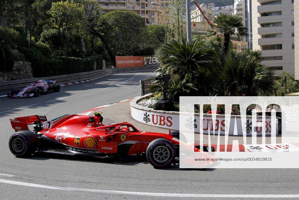 Photo4 LaPresse 24 05 2018 Monte Carlo, Monaco Grand Prix Formula One Monaco 2018 In the pic: Kimi Raikkonen (FIN) Scuderia Ferrari SF71H & xa9; Photo4 LaPresse 24 05 2018 Monte Carlo, Monaco Sport Grand Prix Formula One Monaco 2018 In the pic: Kimi Raikkonen (FIN) Scuderia Ferrari SF71H