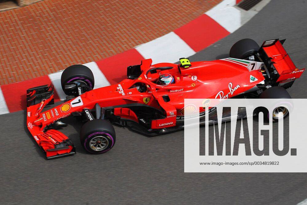 Photo4 LaPresse 24 05 2018 Monte Carlo, Monaco Grand Prix Formula One Monaco 2018 In the pic: Kimi Raikkonen (FIN) Scuderia Ferrari SF71H & xa9; Photo4 LaPresse 24 05 2018 Monte Carlo, Monaco Sport Grand Prix Formula One Monaco 2018 In the pic: Kimi Raikkonen (FIN) Scuderia Ferrari SF71H