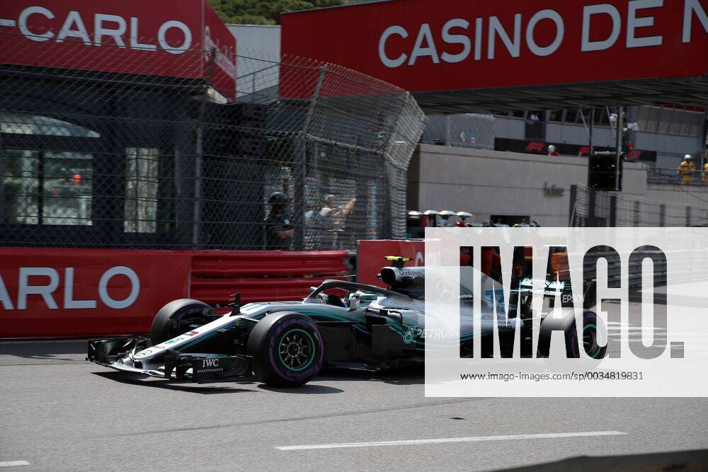 Photo4 LaPresse 24 05 2018 Monte Carlo, Monaco Grand Prix Formula One Monaco 2018 In the pic: Valtteri Bottas (FIN) Mercedes AMG F1 W09 & xa9; Photo4 LaPresse 24 05 2018 Monte Carlo, Monaco Sport Grand Prix Formula One Monaco 2018 In the pic: Valtteri Bottas (FIN) Mercedes AMG F1 W09