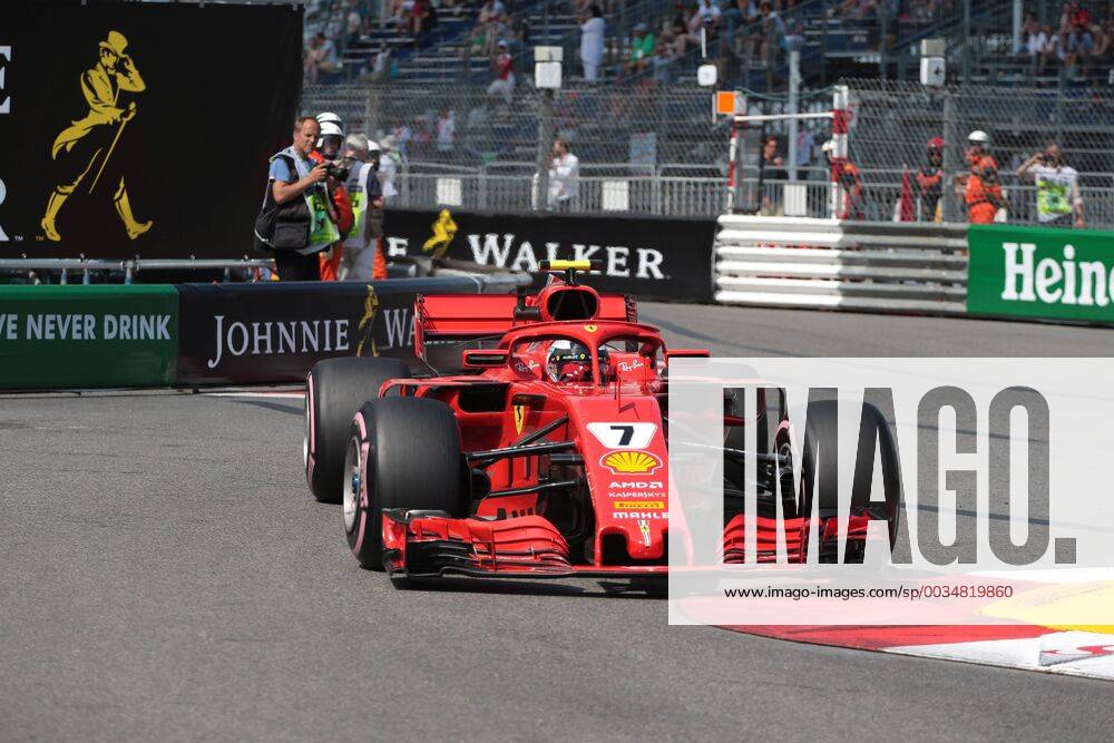 Photo4 LaPresse 24 05 2018 Monte Carlo, Monaco Grand Prix Formula One Monaco 2018 In the pic: Kimi Raikkonen (FIN) Scuderia Ferrari SF71H & xa9; Photo4 LaPresse 24 05 2018 Monte Carlo, Monaco Sport Grand Prix Formula One Monaco 2018 In the pic: Kimi Raikkonen (FIN) Scuderia Ferrari SF71H