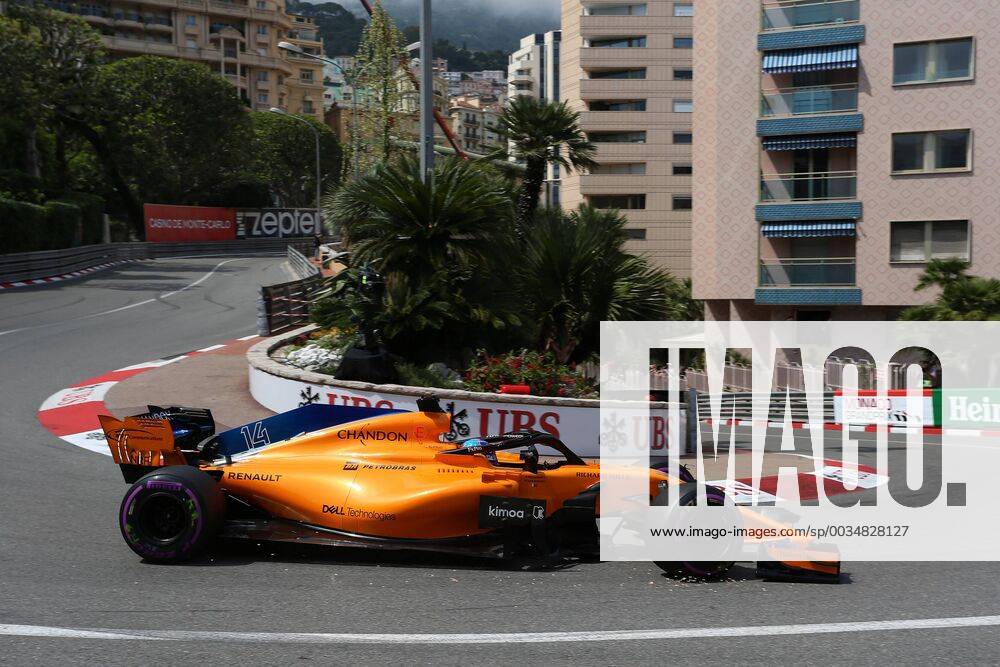 Fernando Alonso McLaren Renault formula 1 GP Monaco 24 05 2018 Photo mspb Jean Pentin Fernando Alonso Formula 1 GP Monaco 2018
