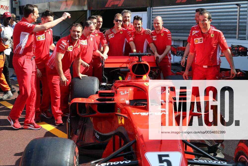 Photo4 LaPresse 25 03 2018 Monte Carlo, Monaco Grand Prix Formula One Monaco 2018 In the pic: Sebastian Vettel (GER) Scuderia Ferrari SF71H