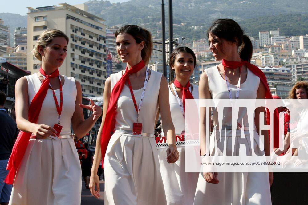 Photo4 LaPresse 25 03 2018 Monte Carlo, Monaco Grand Prix Formula One Monaco 2018 In the pic: Atmosphere, Grid Girls