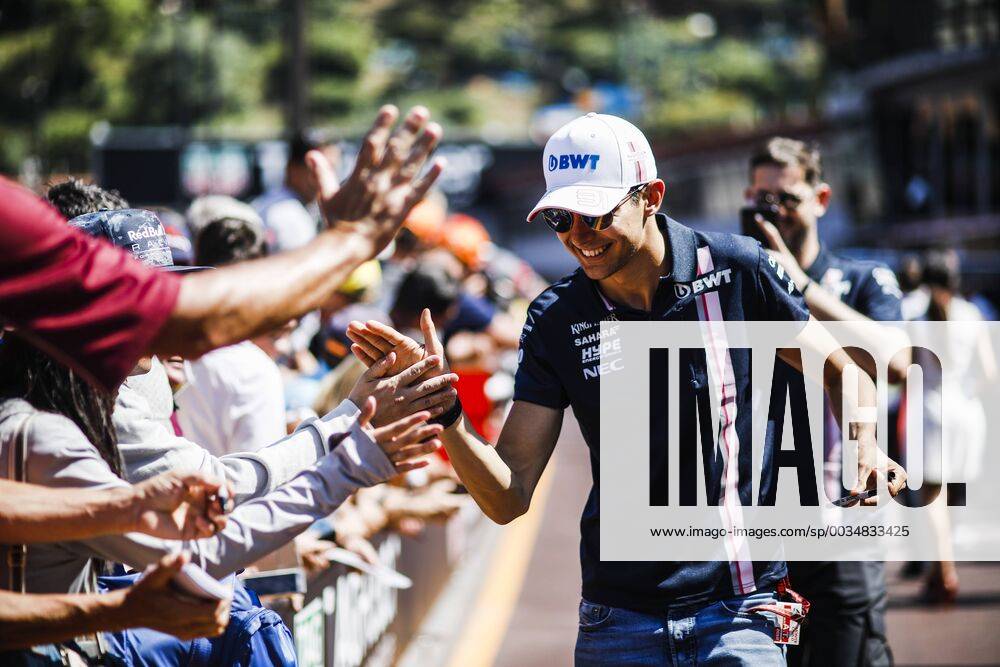 Montecarlo, Monaco - 31 Esteban Ocon from France Force India F1 VJM11 portrait during the Monaco Formula One Grand Prix at Monaco on 25th of May, 2018 in Montecarlo, Monaco. F1 Grand Prix of Monaco - Previews - ZUMAn230 20180525_zaa_n230_876