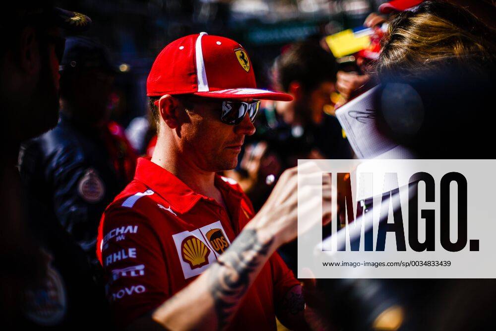 Montecarlo, Monaco - 07 Kimi Raikkonen from Finland Scuderia Ferrari SF71H portrait during the Monaco Formula One Grand Prix at Monaco on 25th of May, 2018 in Montecarlo, Monaco. F1 Grand Prix of Monaco - Previews - ZUMAn230 20180525_zaa_n230_878