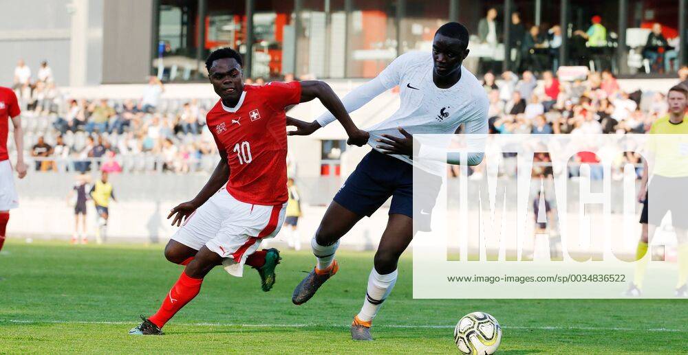 Tissot Arena Biel SWITZERLAND U21 Switzerland France Dimitri Oberlin Switzerland U21 v Mouctar Diakhaby France U21