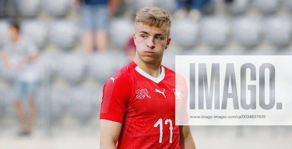 Tissot Arena Biel SWITZERLAND International Football U21 Switzerland France Petar Pusic Switzerland U21