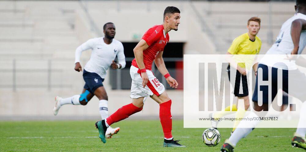 Tissot Arena Biel SWITZERLAND International Football U21 Switzerland France Andi Zeqiri Switzerland U21