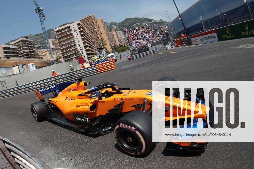 Formel 1, GP Monaco Photo4 LaPresse 26 05 2018 Monte Carlo, Monaco Grand Prix Formula One Monaco 2018 In the pic: Fernando Alonso (ESP) McLaren MCL32