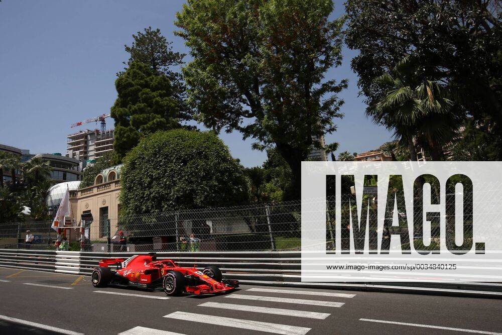 Formel 1, GP Monaco Photo4 LaPresse 26 05 2018 Monte Carlo, Monaco Grand Prix Formula One Monaco 2018 In the pic: Sebastian Vettel (GER) Scuderia Ferrari SF71H