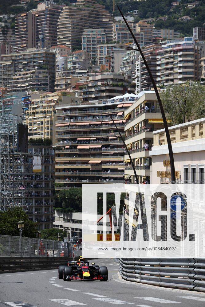 Formel 1, GP Monaco Photo4 LaPresse 26 05 2018 Monte Carlo, Monaco Grand Prix Formula One Monaco 2018 In the pic: Max Verstappen (NED) Red Bull Racing RB14