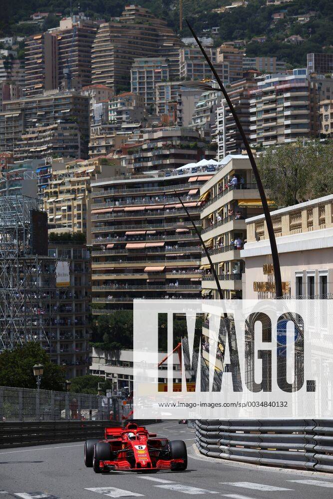 Formel 1, GP Monaco Photo4 LaPresse 26 05 2018 Monte Carlo, Monaco Grand Prix Formula One Monaco 2018 In the pic: Sebastian Vettel (GER) Scuderia Ferrari SF71H