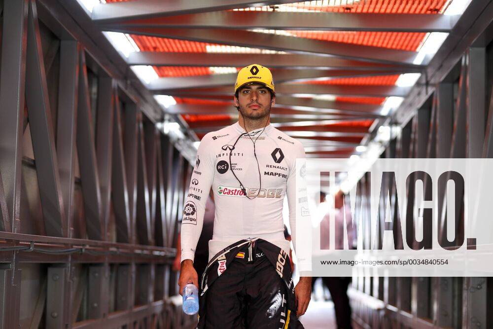 Formel 1, GP Monaco Motorsports: FIA Formula One World Championship WM Weltmeisterschaft 2018, Grand Prix of Monaco, 55 Carlos Sainz jr. (ESP, Renault Formula One Team), Monte Carlo Monaco
