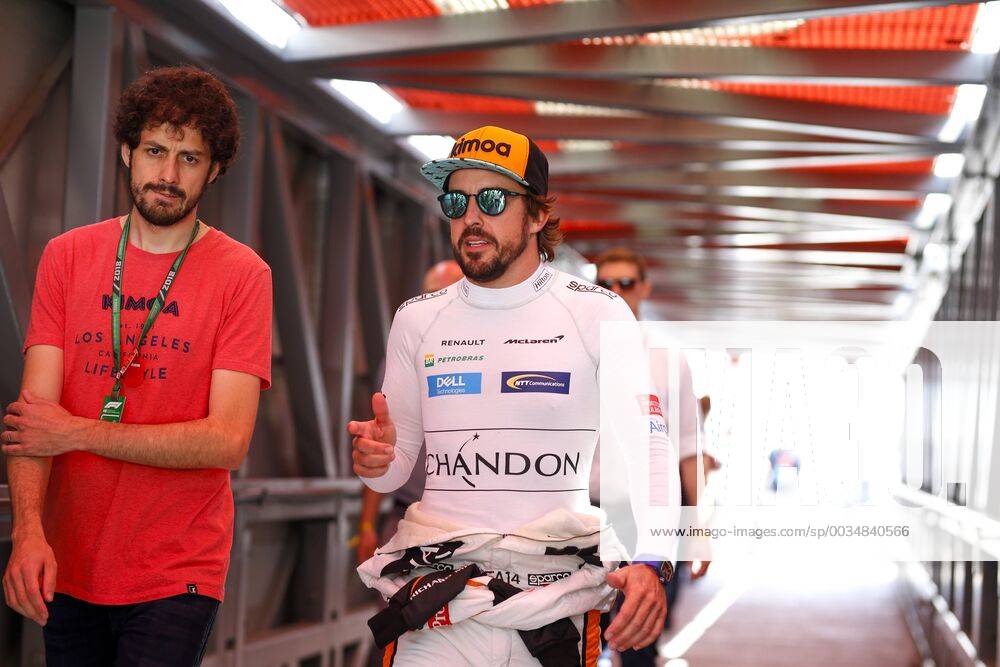 Formel 1, GP Monaco Motorsports: FIA Formula One World Championship WM Weltmeisterschaft 2018, Grand Prix of Monaco, 14 Fernando Alonso (ESP, McLaren F1 Team), Monte Carlo Monaco