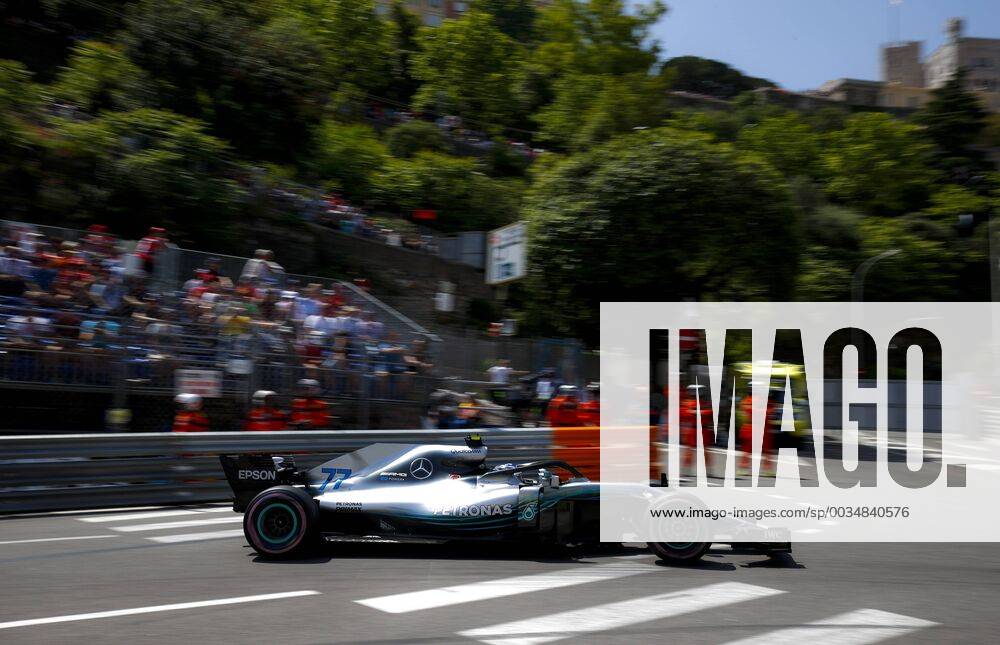 Formel 1, GP Monaco Motorsports: FIA Formula One World Championship WM Weltmeisterschaft 2018, Grand Prix of Monaco, 77 Valtteri Bottas (FIN, Mercedes AMG Petronas Motorsport), Monte Carlo Monaco