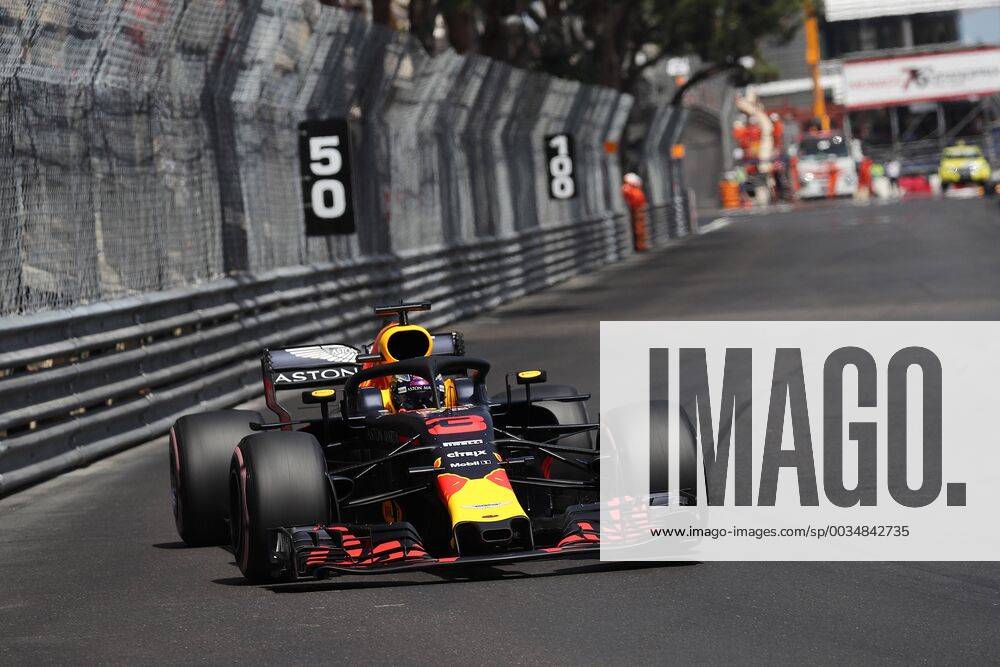 Photo4 LaPresse 26 05 2018 Monte Carlo, Monaco Grand Prix Formula One Monaco 2018 In the pic: Daniel Ricciardo (AUS) Red Bull Racing RB14