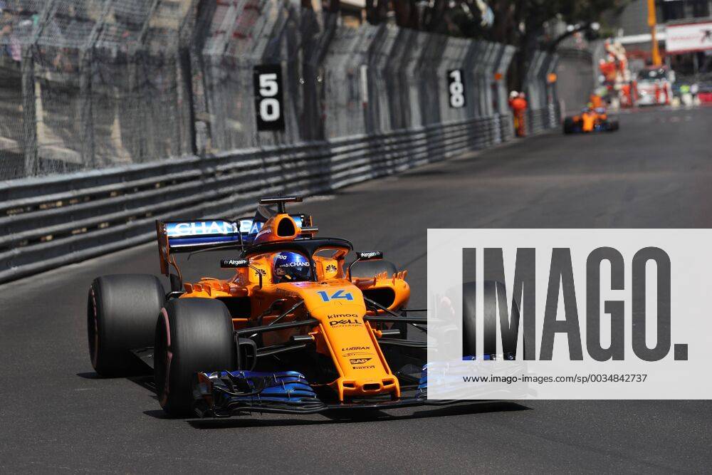 Photo4 LaPresse 26 05 2018 Monte Carlo, Monaco Grand Prix Formula One Monaco 2018 In the pic: Fernando Alonso (ESP) McLaren MCL32
