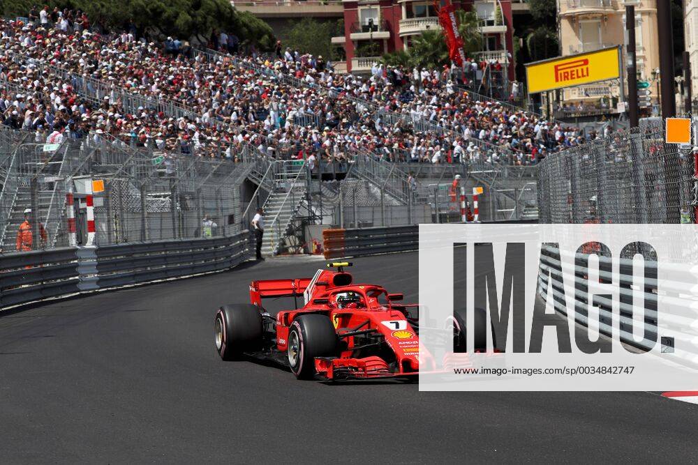 Photo4 LaPresse 26 05 2018 Monte Carlo, Monaco Grand Prix Formula One Monaco 2018 In the pic: Kimi Raikkonen (FIN) Scuderia Ferrari SF71H