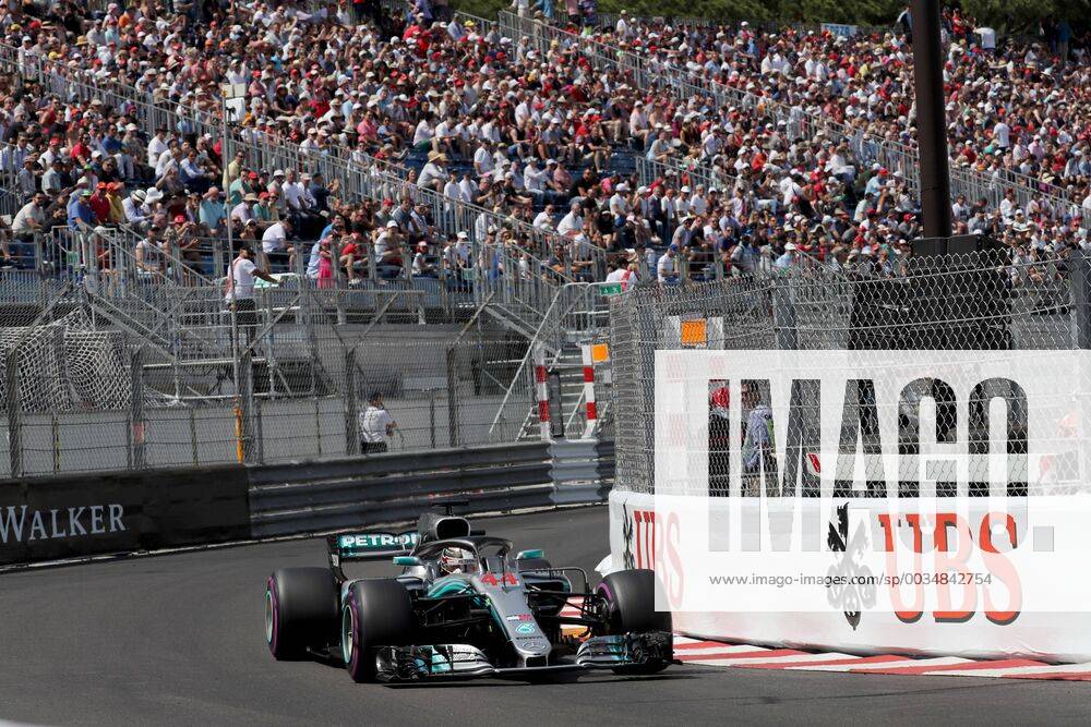 Photo4 LaPresse 26 05 2018 Monte Carlo, Monaco Grand Prix Formula One Monaco 2018 In the pic: Lewis Hamilton (GBR) Mercedes AMG F1 W09